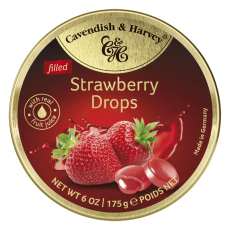 Cavendish & Harvey Strawberry Drops 175g Coopers Candy