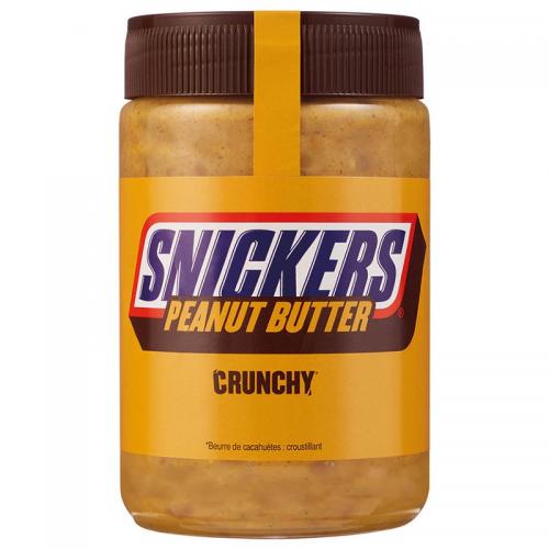 Snickers Peanut Butter Crunchy Spread 320g Coopers Candy