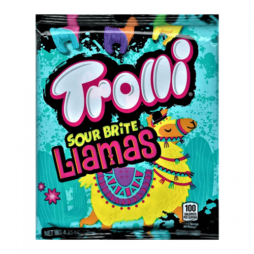 Trolli Sour Brite Llamas 120g Coopers Candy