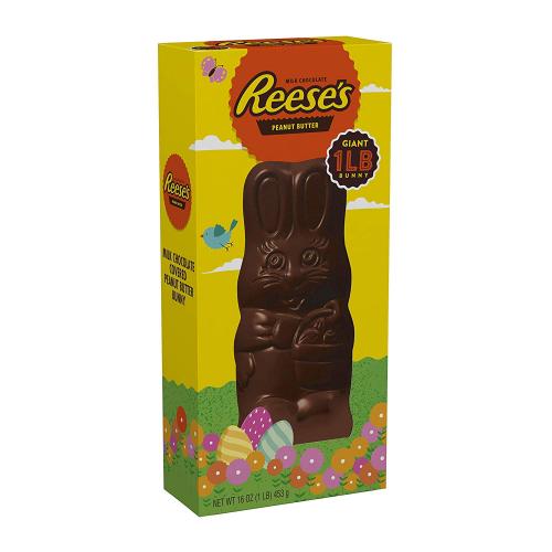 Reeses Giant Milk Choc Peanut Butter Bunny 453g Coopers Candy