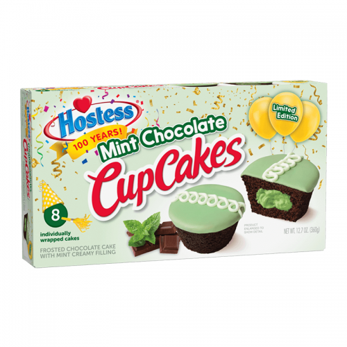 Hostess Limited Edition Mint Chocolate Cupcakes 360g Coopers Candy