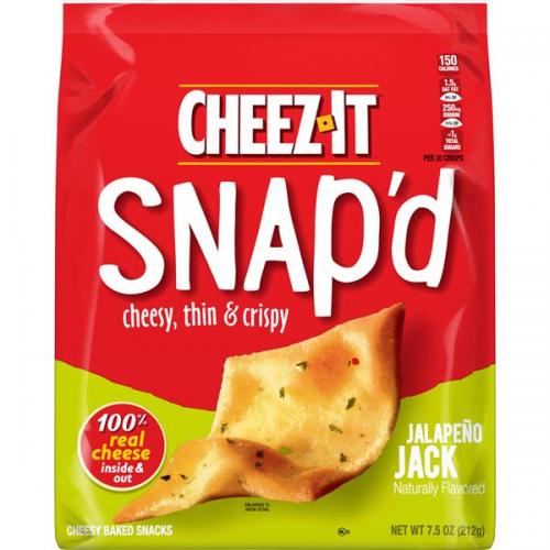 Cheez-It Snapd Jalapeno Jack 212g Coopers Candy