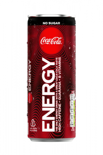 Coca Cola Energy No Sugar 250ml Coopers Candy