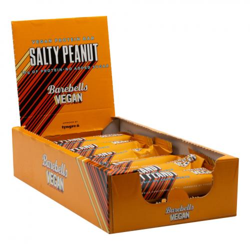 Barebells Protein Bar Vegan - Salty Peanut 55g x 12st (hel lda) Coopers Candy