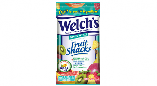Welchs Fruit Snacks Island Fruits 64g Coopers Candy