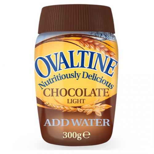 Ovaltine Chocolate Light Add Water 300g Coopers Candy
