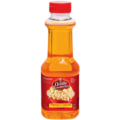 Orville Redenbachers Popping & Topping Oil Butter Flavour 473ml Coopers Candy