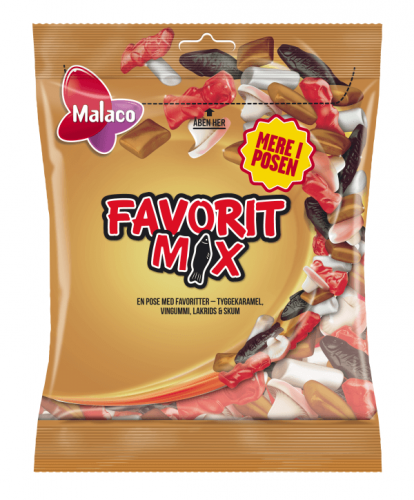 Malaco Favorit Mix Maxi 375g Coopers Candy