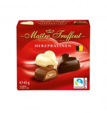 Maitre Truffout Mini-Belgian Heart Pralines 45g Coopers Candy