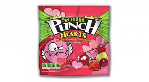 Sour Punch Hearts 198g Coopers Candy