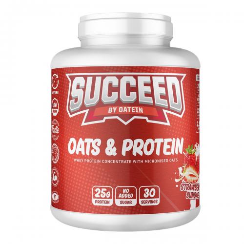Oatein Succeed Oats & Whey Protein - Strawberry Cream 2.2kg Coopers Candy