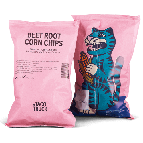 El Taco Truck - Beet Root Corn Chips 185g Coopers Candy