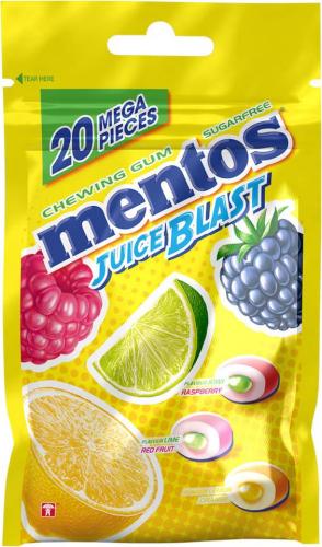 Mentos Gum Juice Blast 40g Coopers Candy