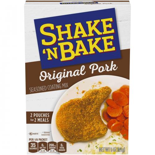 Kraft Shake N Bake - Original Pork 141g (BF: 2024-04-04) Coopers Candy