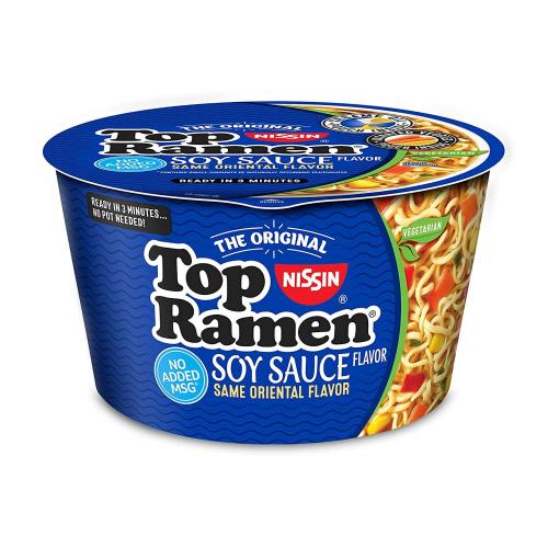 Nissin Top Ramen Soy Sauce 90g Coopers Candy