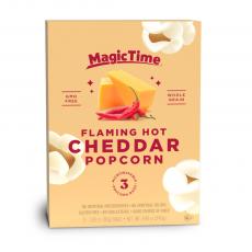 Magic Time Flaming Hot Cheddar Popcorn 240g Coopers Candy