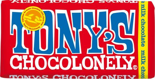 Tonys Chocolonely Milk Chocolate 180g Coopers Candy