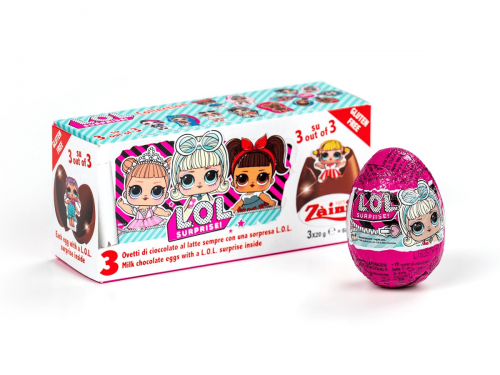 L.O.L Surprise Chokladgg 3-pack Coopers Candy