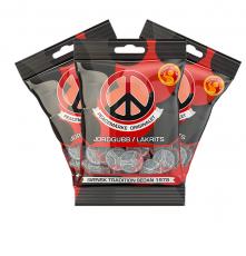 Peacemärke Jordgubb/Lakrits 80g x 3st Coopers Candy