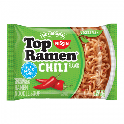 Nissin Top Ramen Chili 85g Coopers Candy
