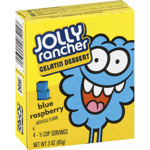 Jolly Rancher Gelatin Blue Raspberry 85g Coopers Candy