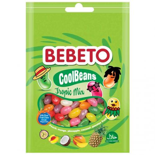 Bebeto Cool Beans Tropical 50g Coopers Candy