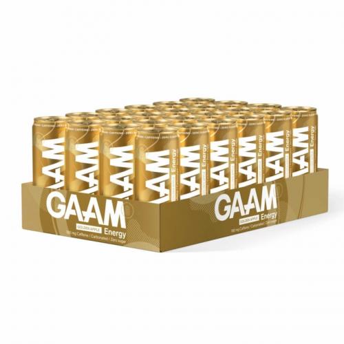 GAAM Energy - Golden Apple 33cl x 24st (helt flak) (BF: 2023-05-05) Coopers Candy