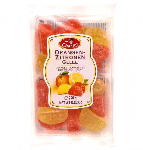 Sir Charles Sugared Jellies Lemon & Orange 250g Coopers Candy