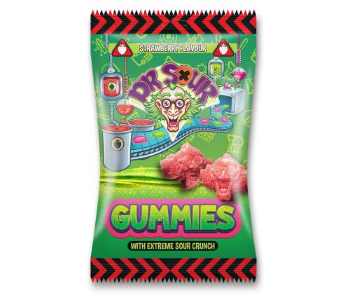 Dr Sour Gummies Strawberry 200g Coopers Candy