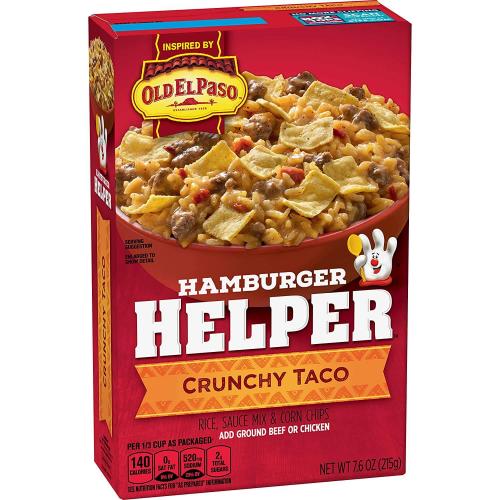 Hamburger Helper - Crunchy Taco 215g Coopers Candy