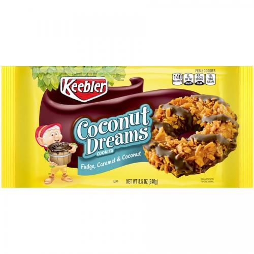 Keebler Coconut Dreams Cookies 241g Coopers Candy