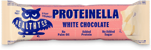 HealthyCo Proteinella White Chocolate Bar 35g Coopers Candy