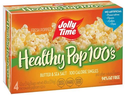 Jolly Time Healthy Pop 100s Popcorn 4-pack Coopers Candy