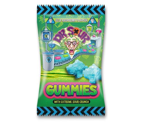 Dr Sour Gummies Blue Raspberry 200g Coopers Candy