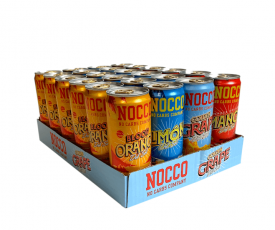 NOCCO Del Sol Mixflak 33cl x 24st (helt flak) Coopers Candy