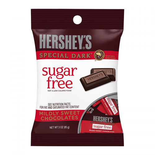 Hersheys Sugar Free Dark Chocolates 85g Coopers Candy