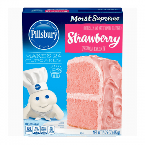 Pillsbury Moist Supreme Strawberry Cake Mix 432g Coopers Candy