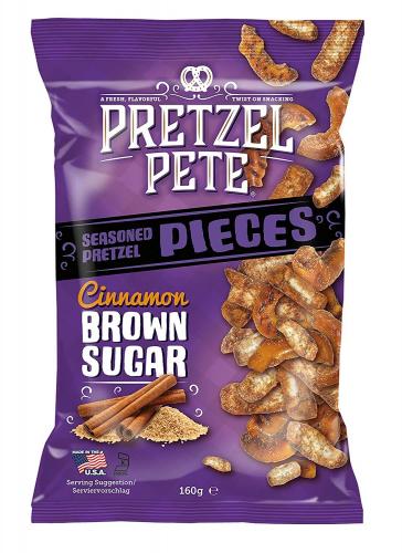 Pretzel Pete - Cinnamon Brown Sugar 160g Coopers Candy