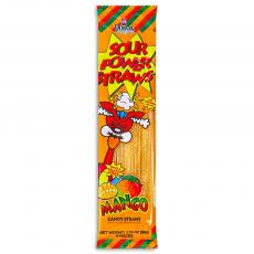 Dorval Sour Power Straws - Mango 50g Coopers Candy