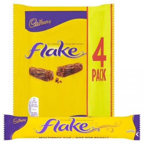 Cadbury Flake 4-Pack 102g Coopers Candy