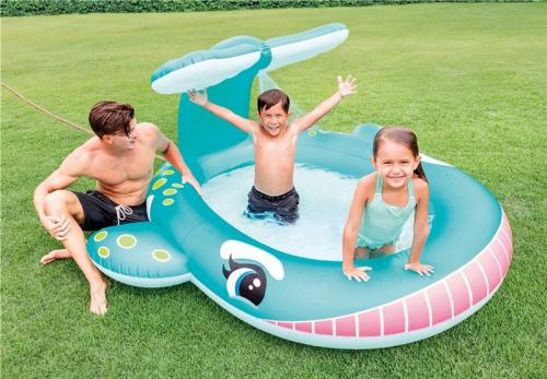 INTEX Uppblsbar Pool Sprayande Val 200L Coopers Candy