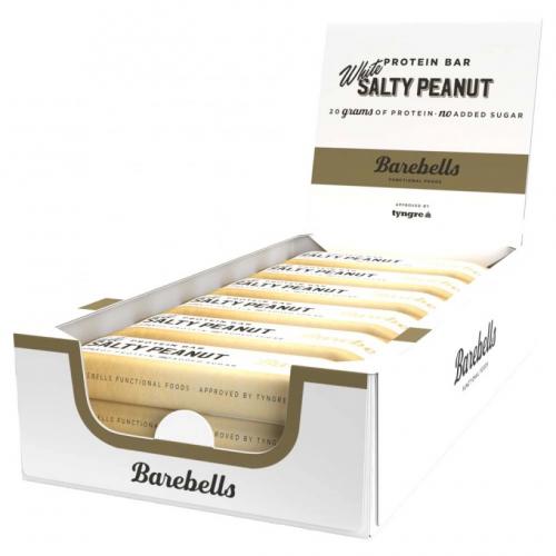 Barebells Protein Bar - White Salty Peanut 55g x 12st (hel lda) Coopers Candy