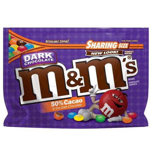 M&Ms Dark Chocolate 286g Coopers Candy