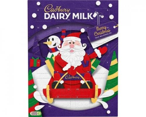 Cadbury Dairy Milk Chocolate Advent Calendar 90g Coopers Candy