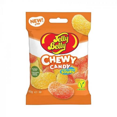 Jelly Belly Chewy Candy Lemon & Orange Sours 60g Coopers Candy