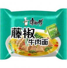 Kang Shi Fu Instant Noodles Biff Sichuan Peppar 145g Coopers Candy