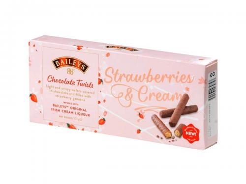 Baileys Chocolate Sticks Strawberries 107g Coopers Candy
