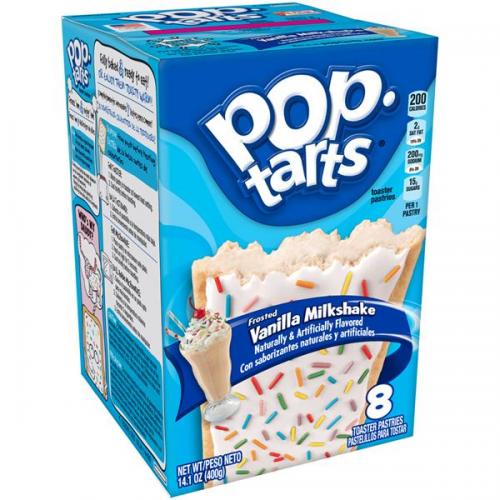 Kelloggs Pop-Tarts Vanilla Milkshake 400g Coopers Candy