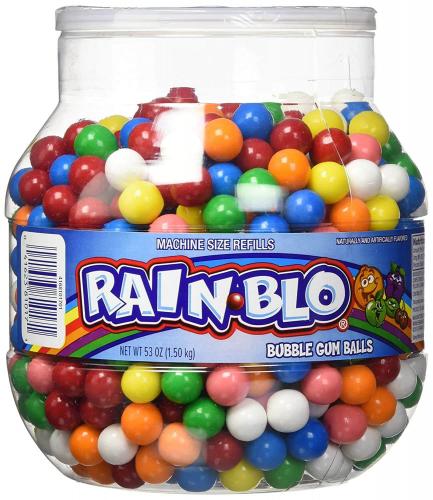 Rain-Blo Bubble Gum Balls 1.5kg Coopers Candy