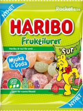 Haribo Fruktilurer Sur 75g Coopers Candy